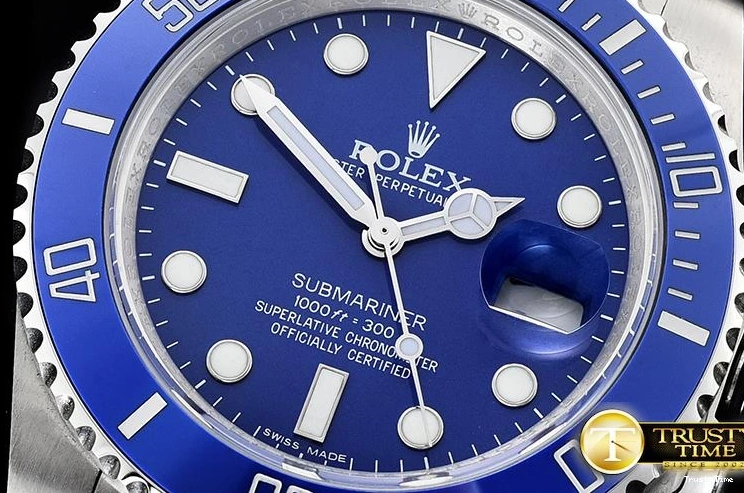 0204 HighQuality ROLSUB0257 – Submariner 116619LN SS SS Blue JF Asia 1031